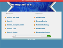 Tablet Screenshot of celebrityface.com